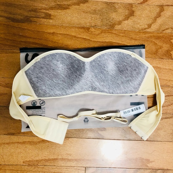 NWT Bandeau Bra Nude size L - Picture 6 of 8